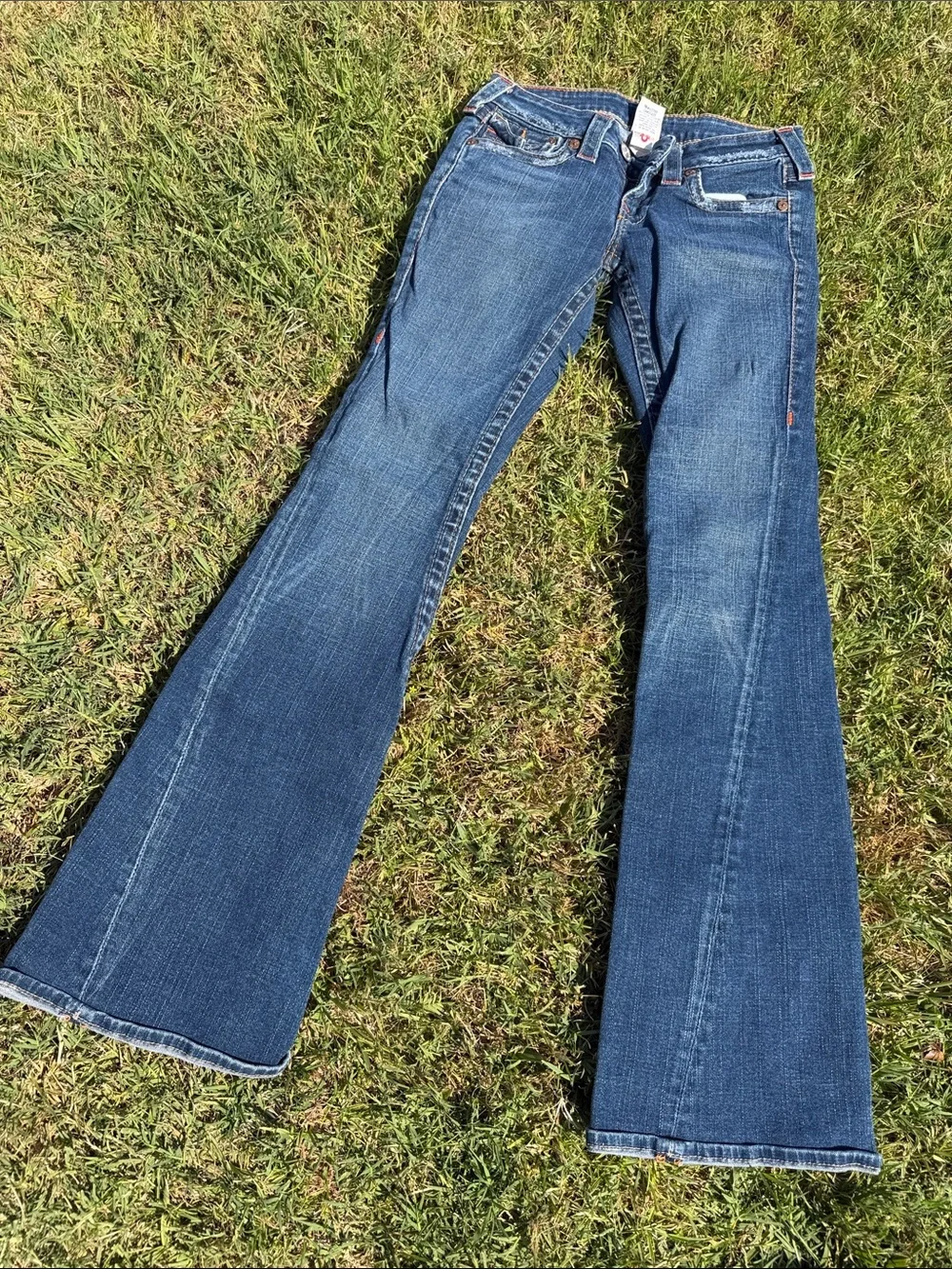 True Religion Women’s Dark Blue Bootcut Jeans
